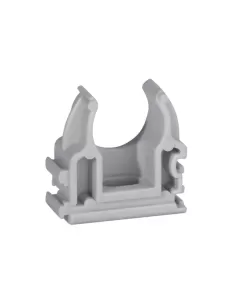 Soporte de fijación de tubería gris Bocchiotti fis32